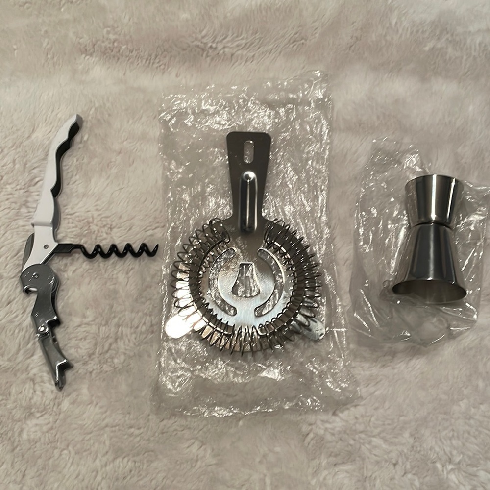 Bar Accessories- 3 pieces